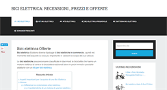 Desktop Screenshot of bici-elettrica.net